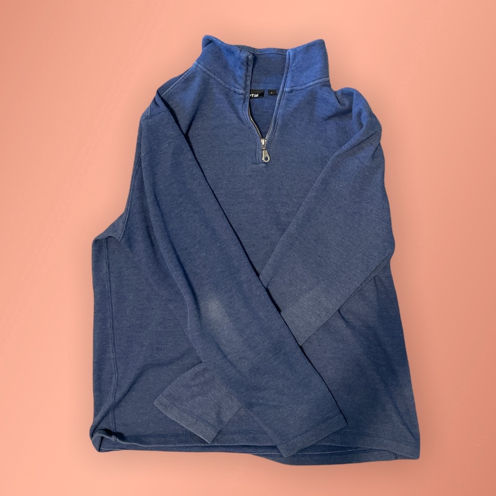 Blue Quarter-Zip